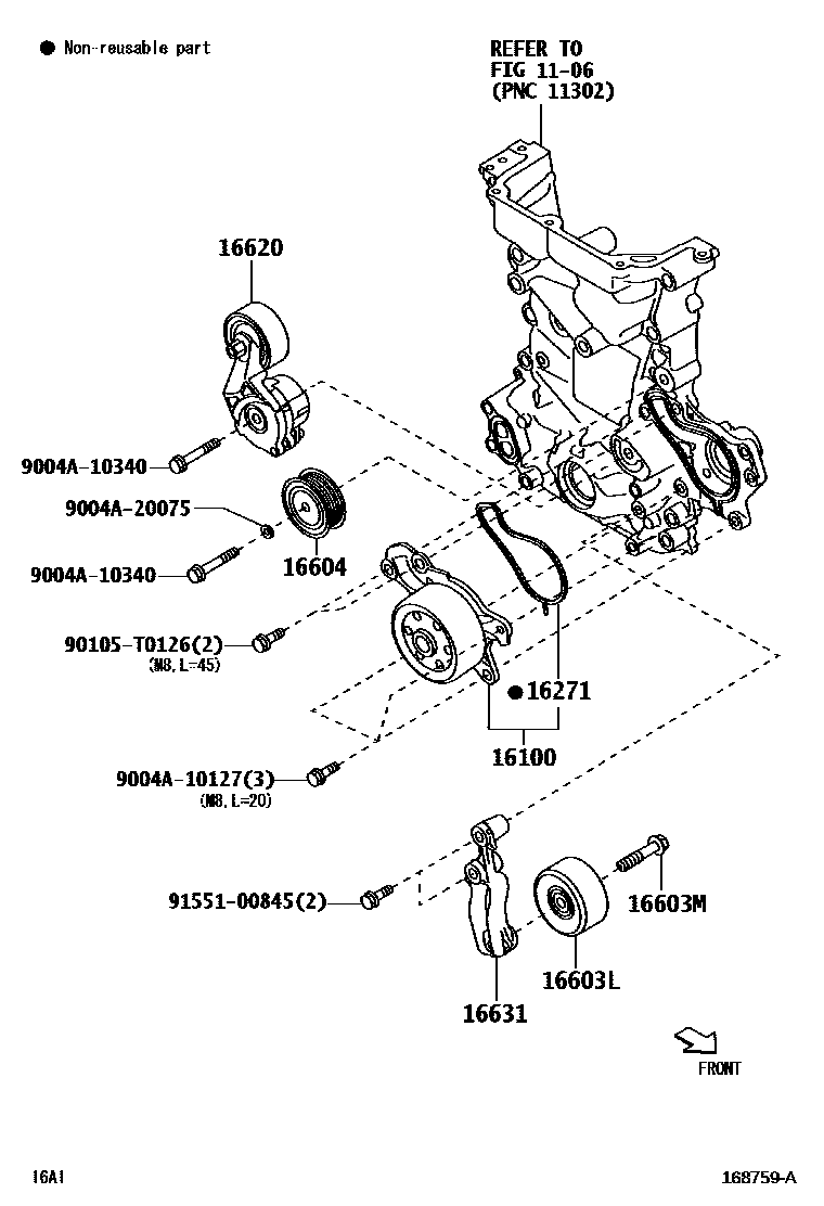 1601 — WATER PUMP