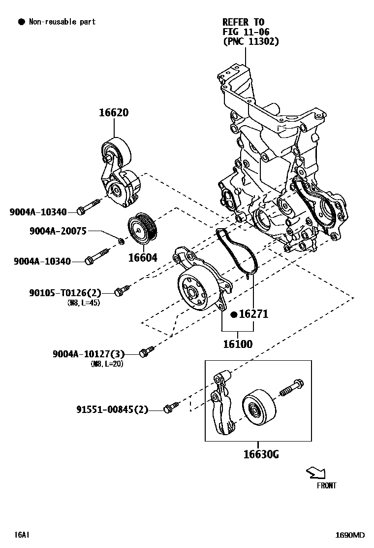 1601 — WATER PUMP