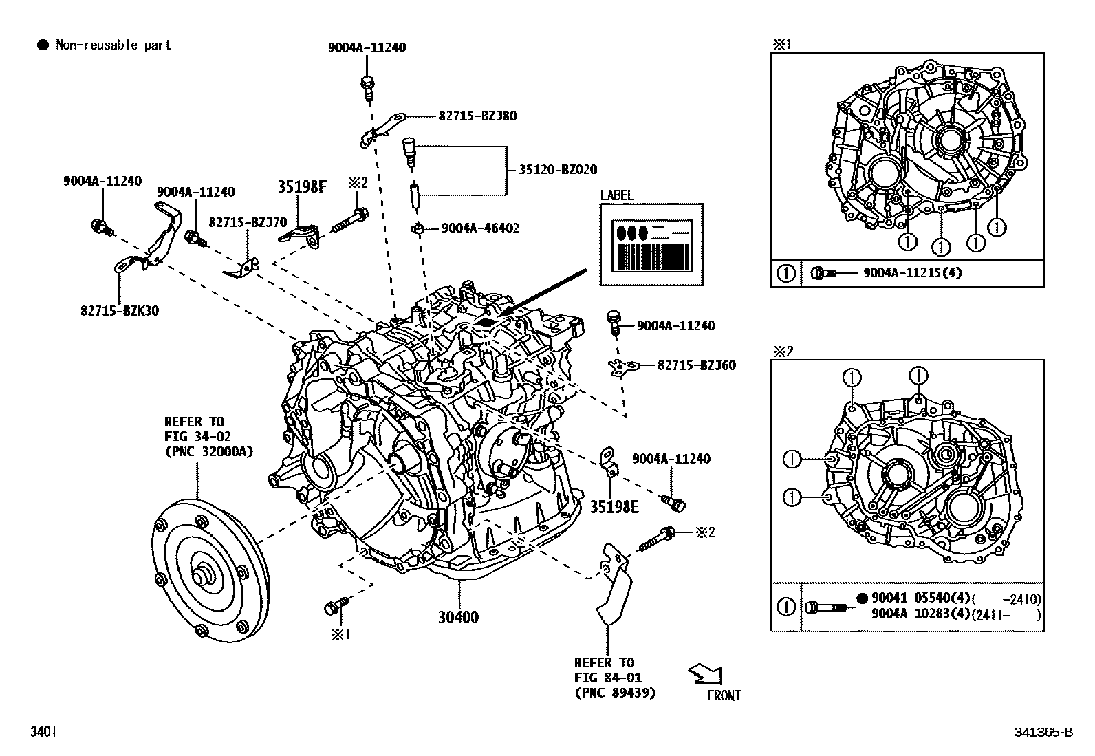 3401 — TRANSAXLE ASSY(CVT)