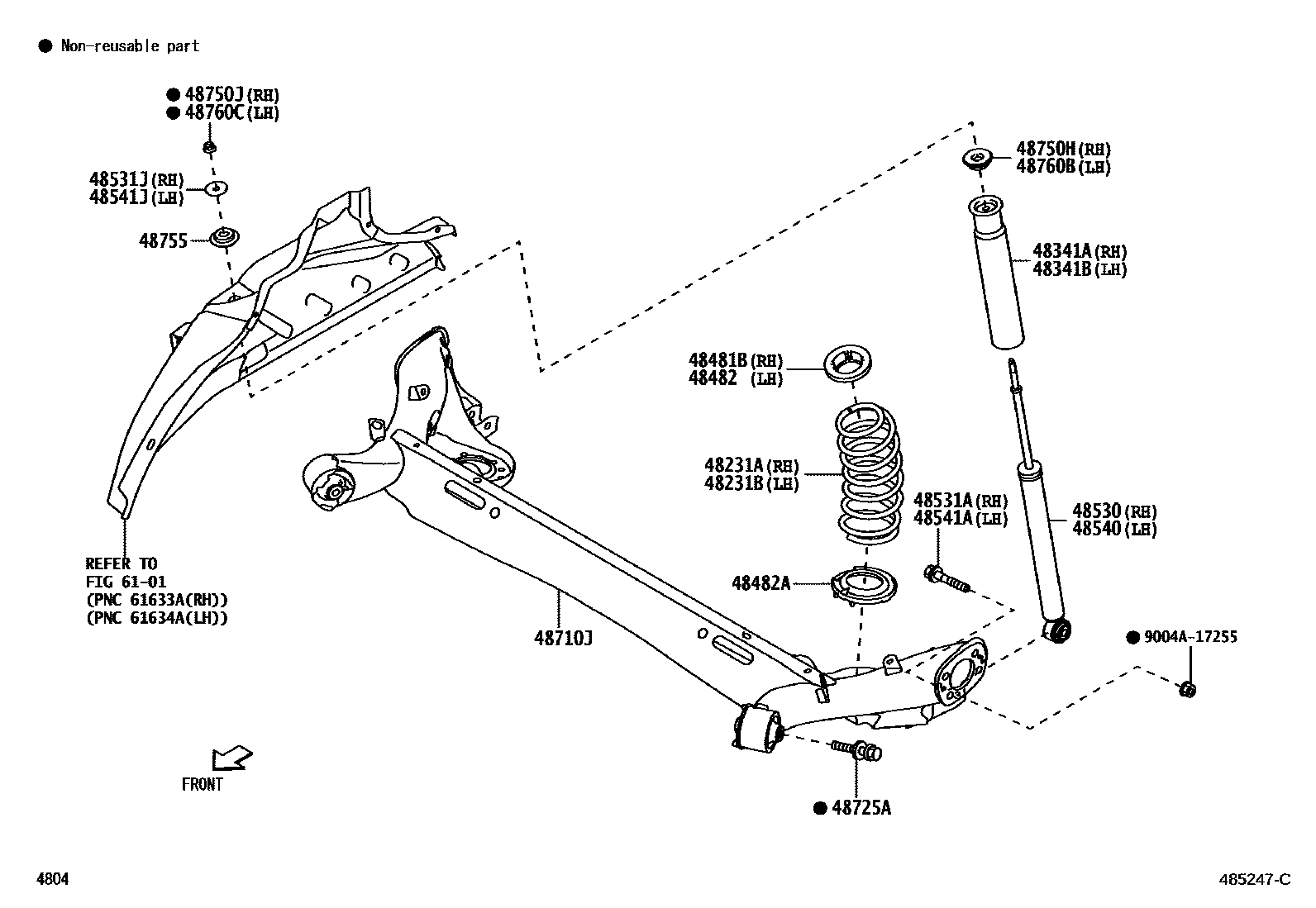 4804 — REAR SPRING & SHOCK ABSORBER