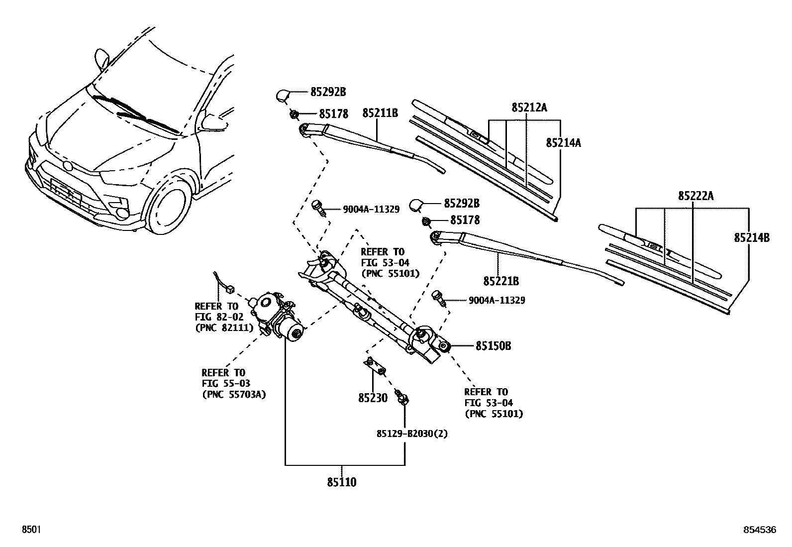 8501 — WINDSHIELD WIPER