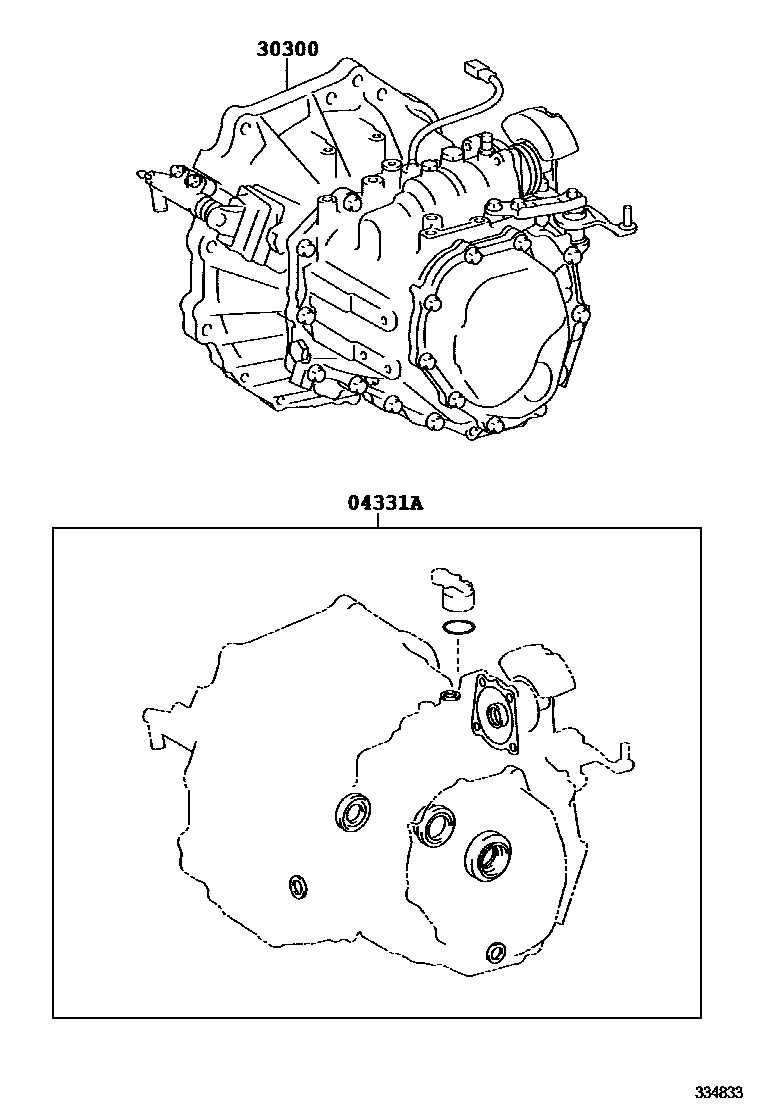 3301 — TRANSAXLE OR TRANSMISSION ASSY & GASKET KIT (MTM)