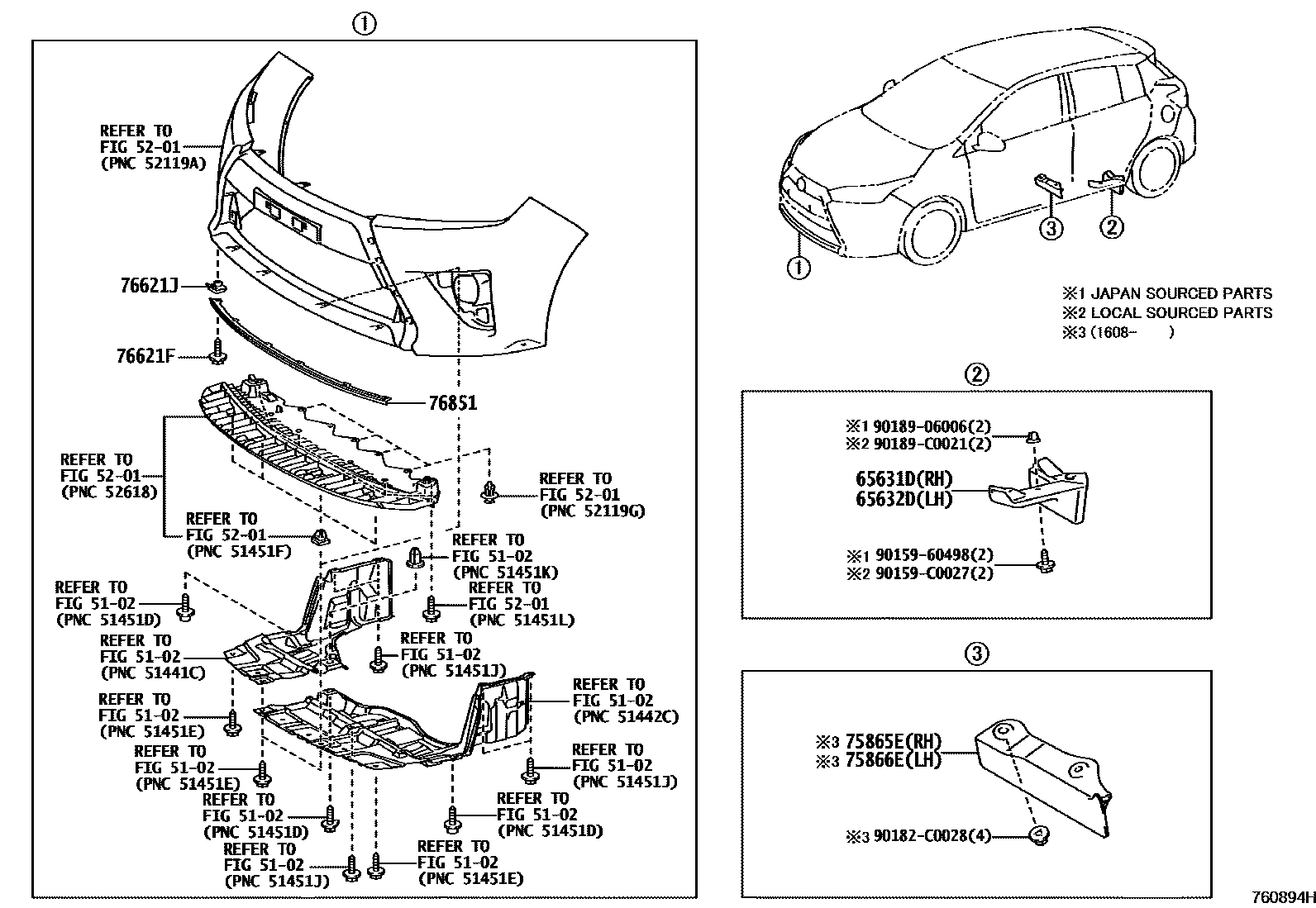 7601 — MUDGUARD & SPOILER