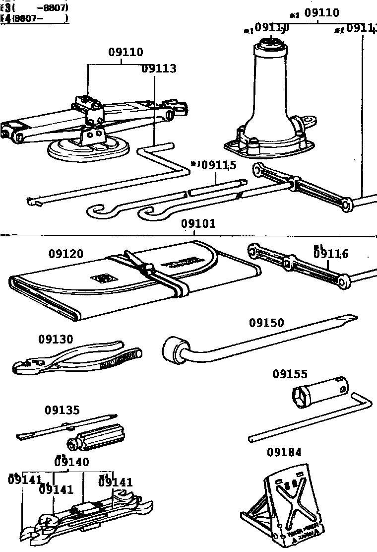 0901 — STANDARD TOOL