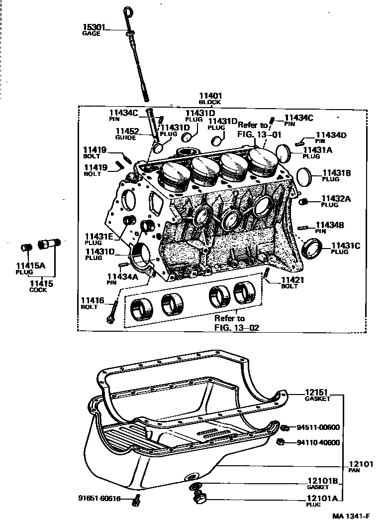 1105 — CYLINDER BLOCK