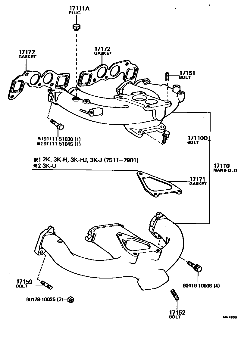 1701 — MANIFOLD