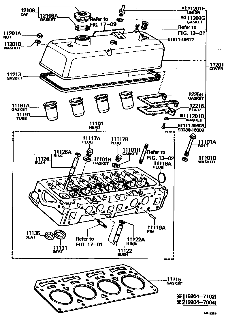 1104 — CYLINDER HEAD