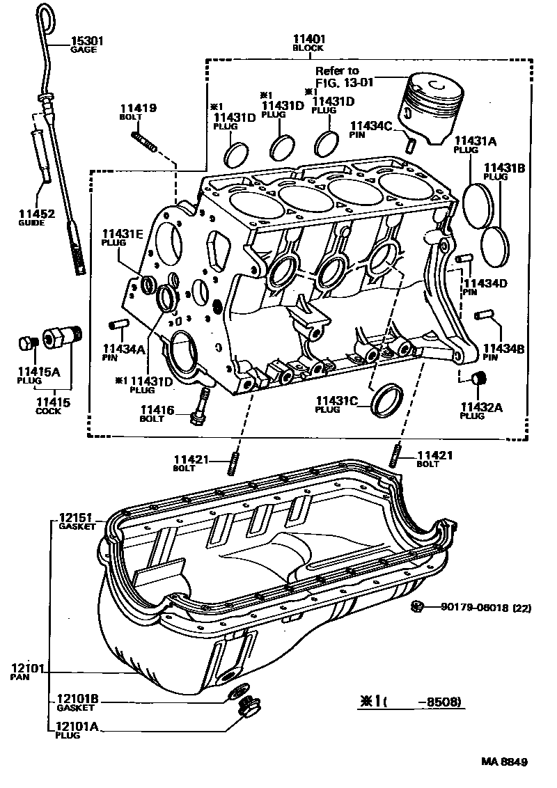1105 — CYLINDER BLOCK