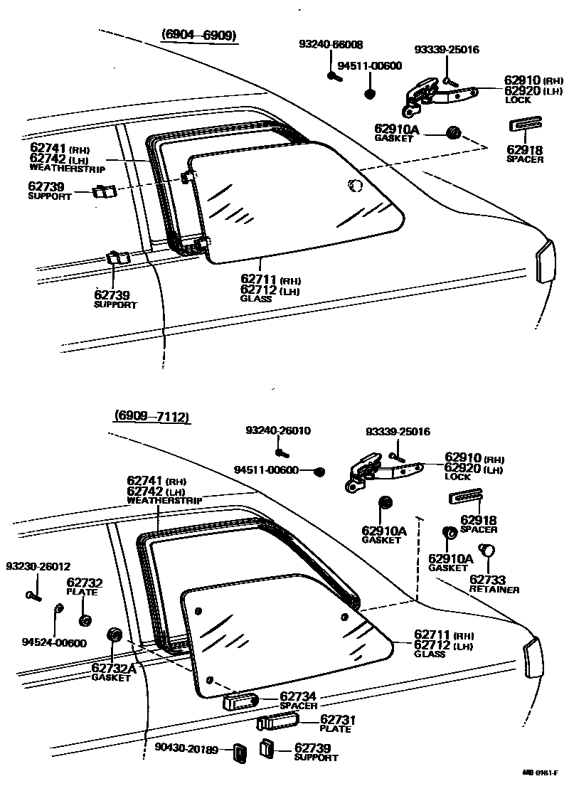 6103 — QUARTER WINDOW
