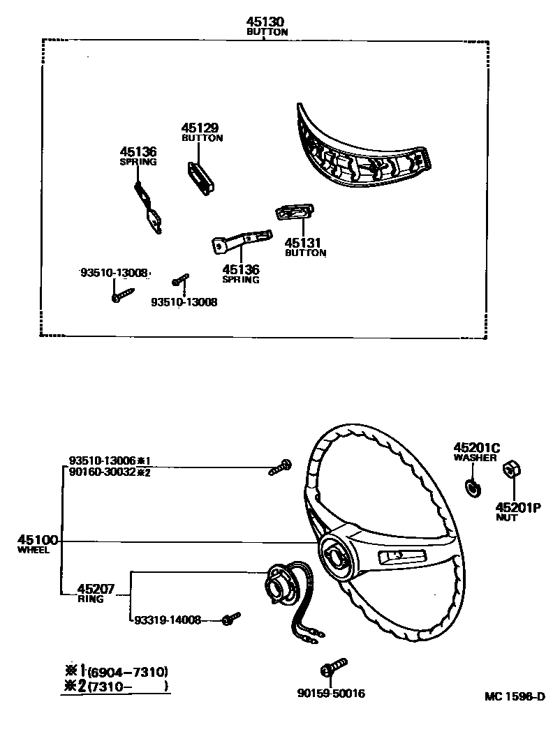 4504 — STEERING WHEEL