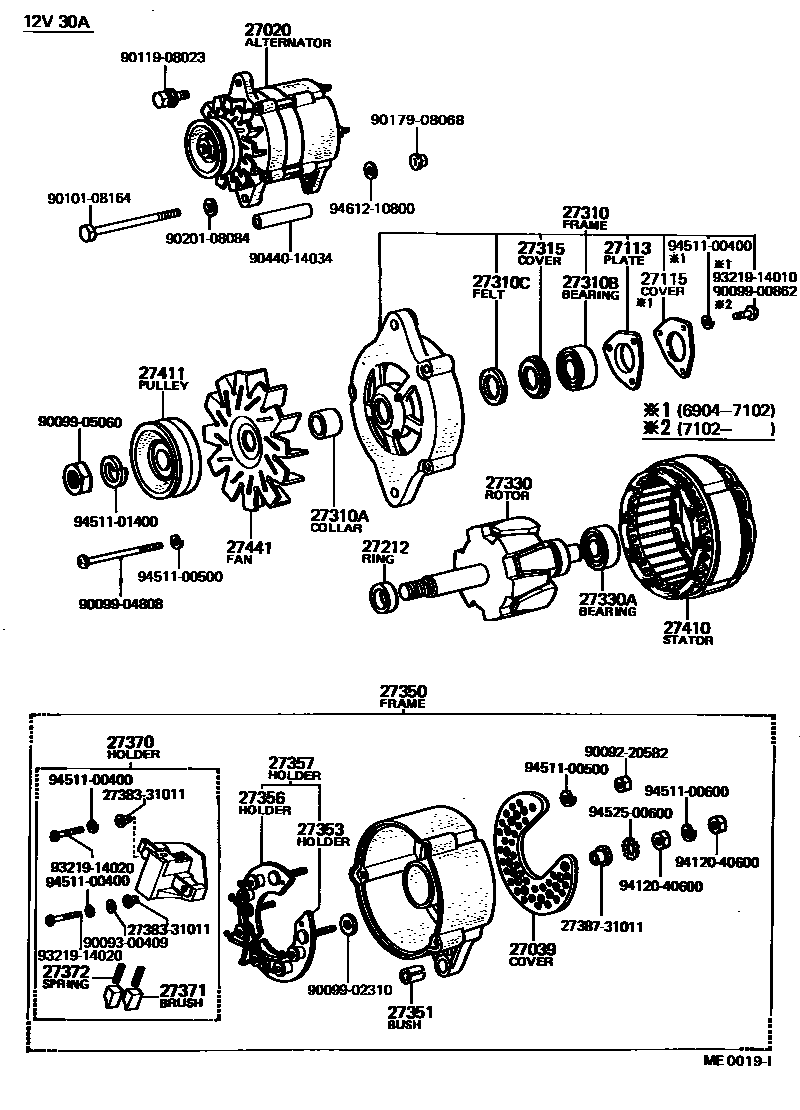 1903 — ALTERNATOR