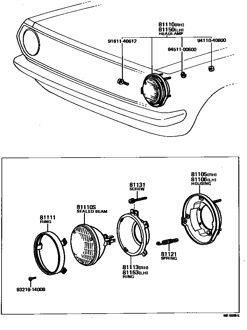 8101 — HEADLAMP