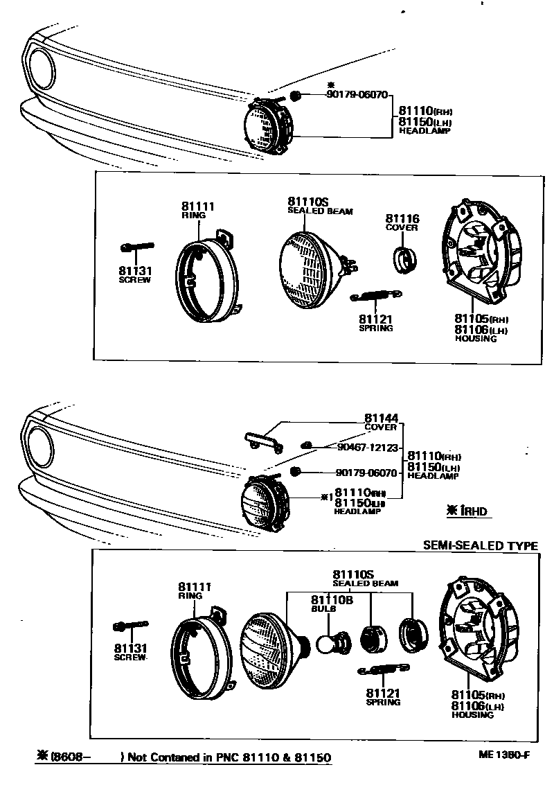 8101 — HEADLAMP