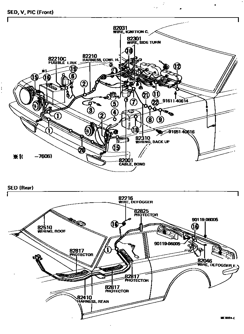 8202 — WIRING & CLAMP