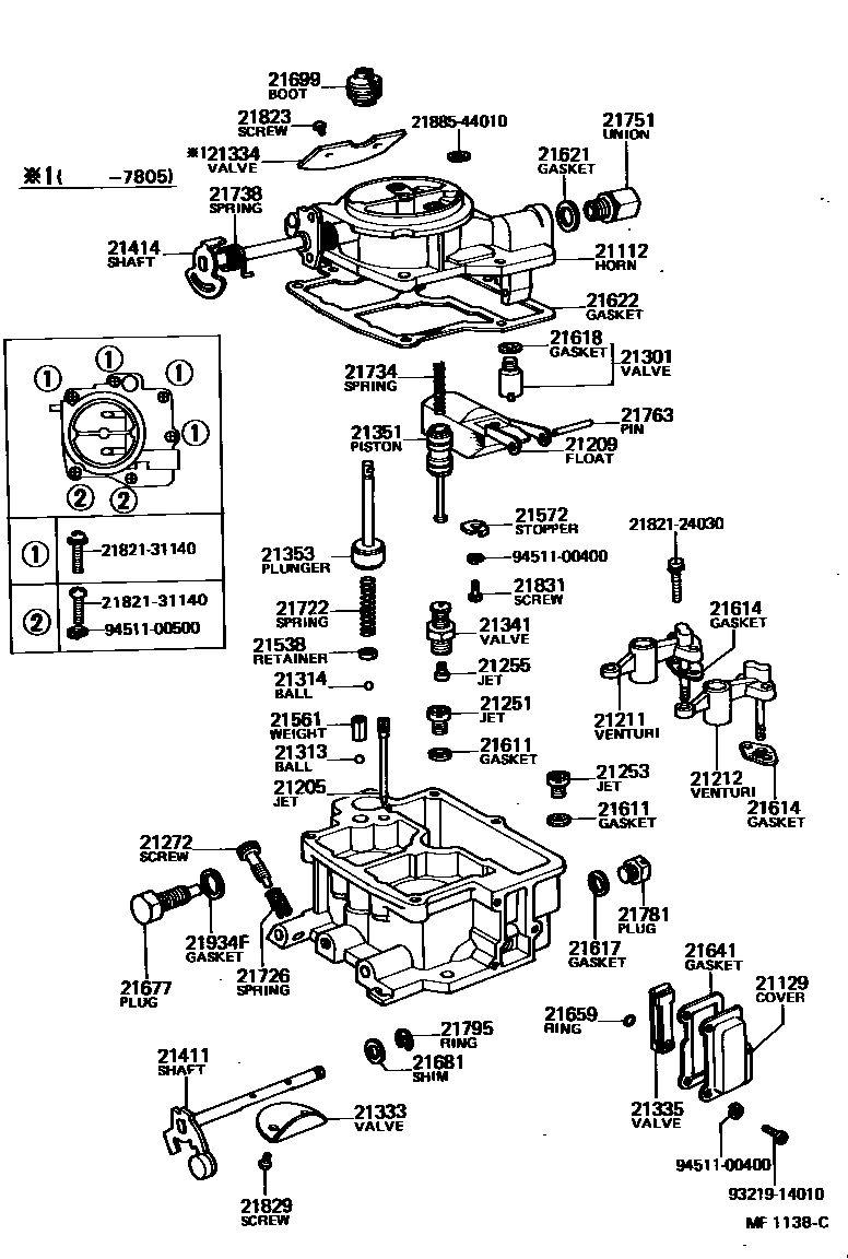 2103 — CARBURETOR
