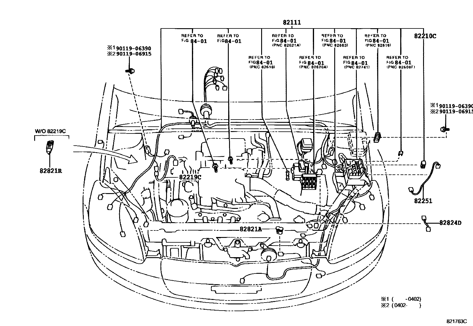 8202 — WIRING & CLAMP