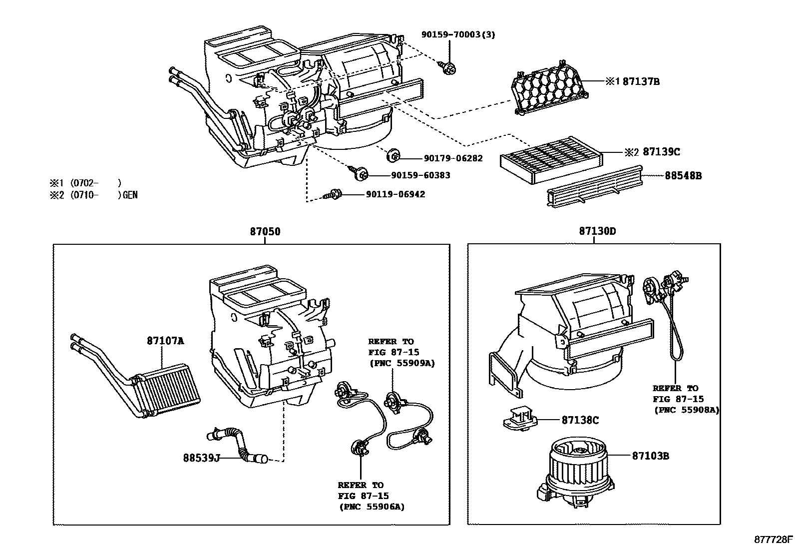 8714 — HEATING & AIR CONDITIONING - COOLER UNIT