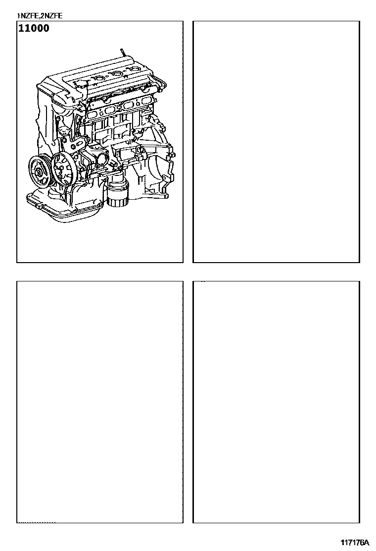 1101 — PARTIAL ENGINE ASSEMBLY