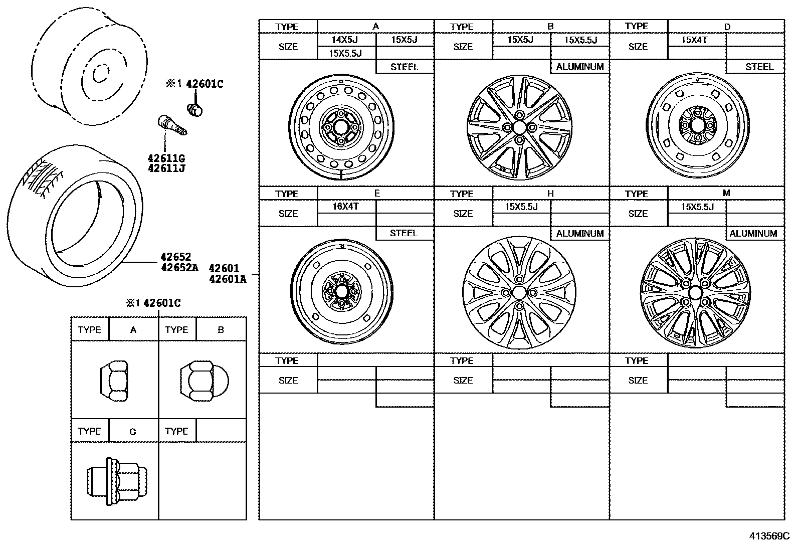 4103 — DISC WHEEL & WHEEL CAP