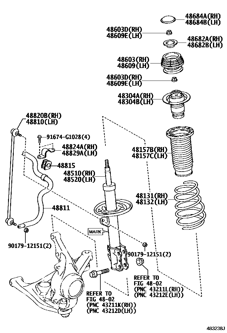 4803 — FRONT SPRING & SHOCK ABSORBER