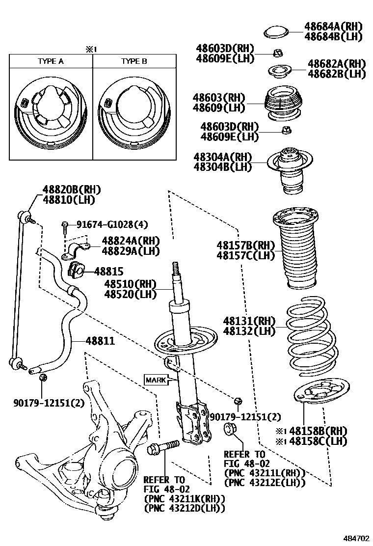 4803 — FRONT SPRING & SHOCK ABSORBER