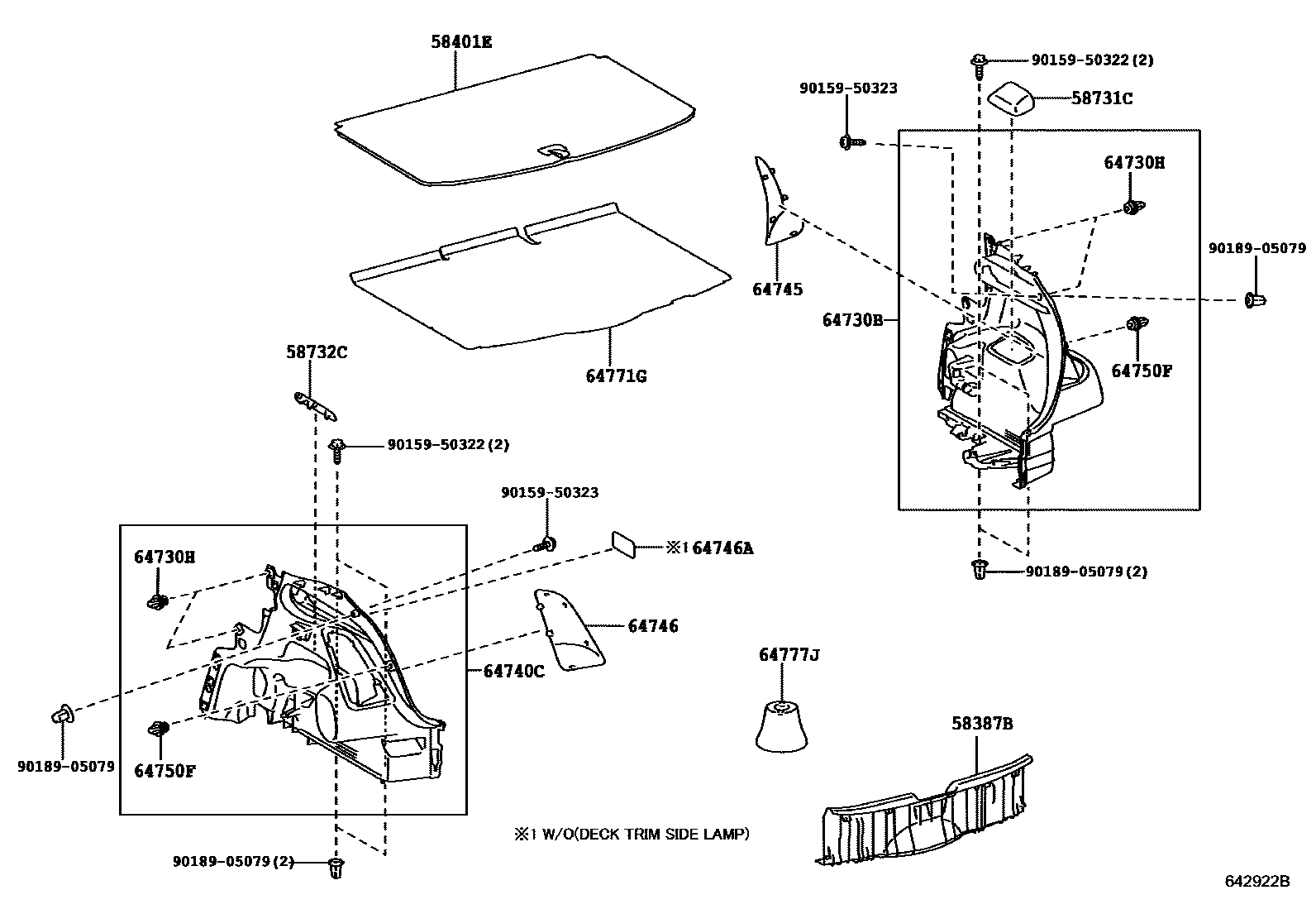 6404 — DECK BOARD & DECK TRIM COVER