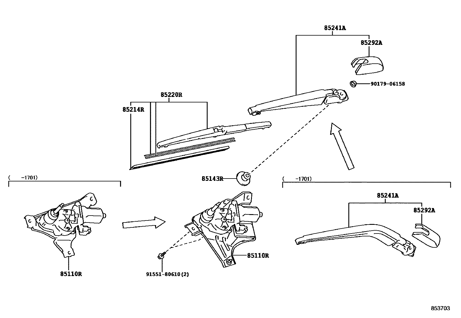 8502 — REAR WIPER