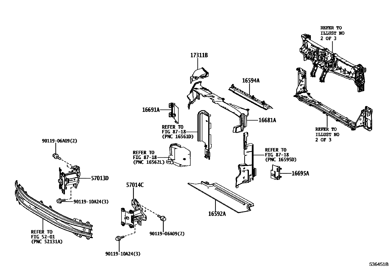 5304 — FRONT FENDER APRON & DASH PANEL