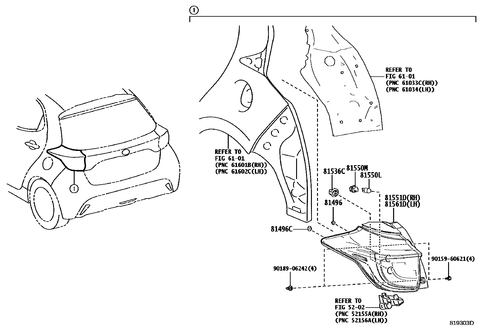 8111 — REAR COMBINATION LAMP