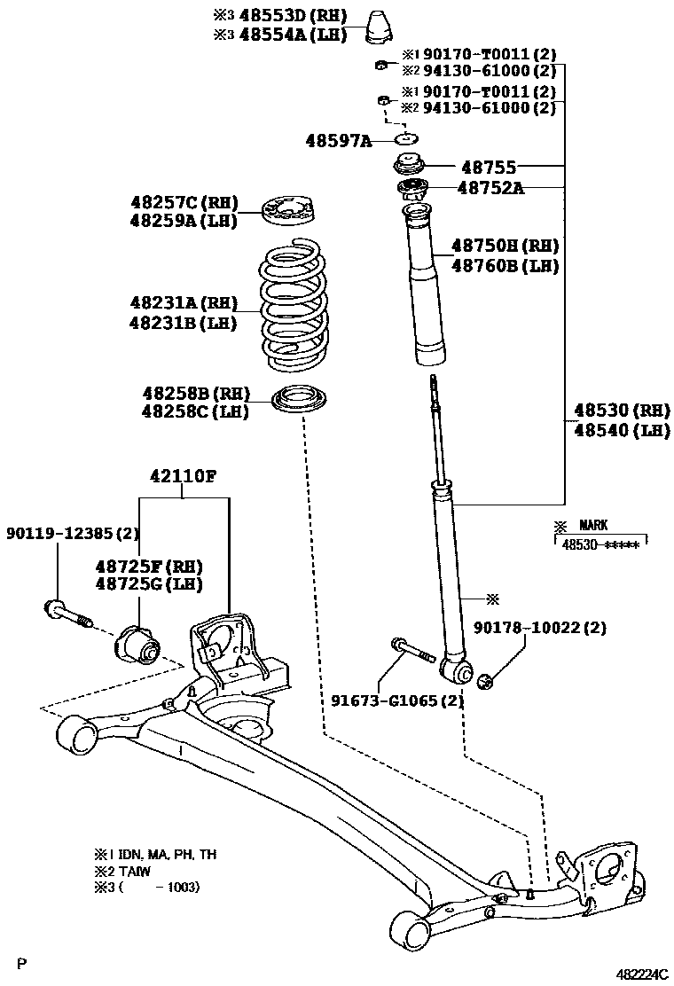 4804 — REAR SPRING & SHOCK ABSORBER