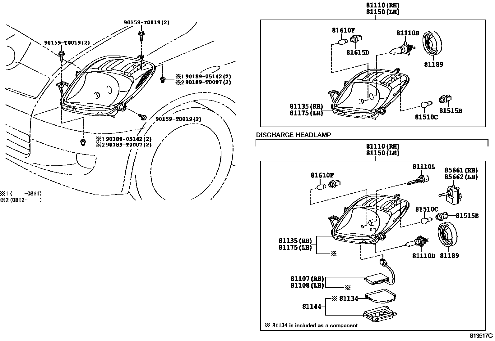 8101 — HEADLAMP
