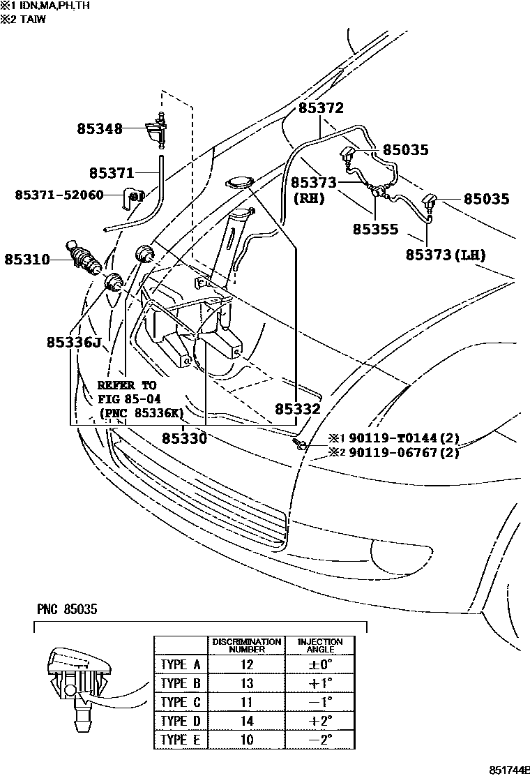 8503 — WINDSHIELD WASHER