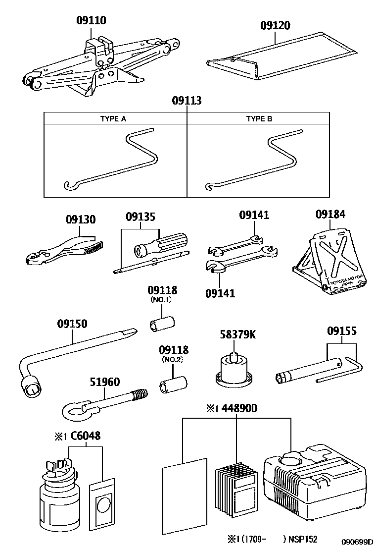 0901 — STANDARD TOOL