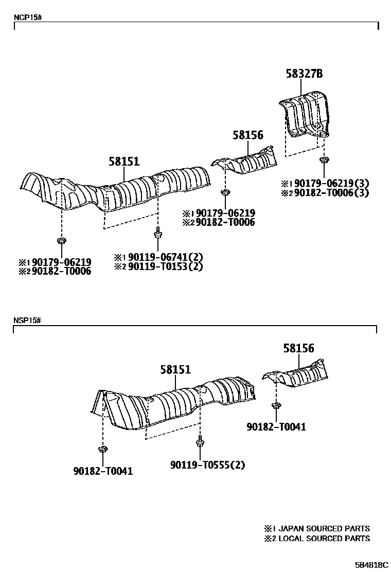 5802 — FLOOR INSULATOR