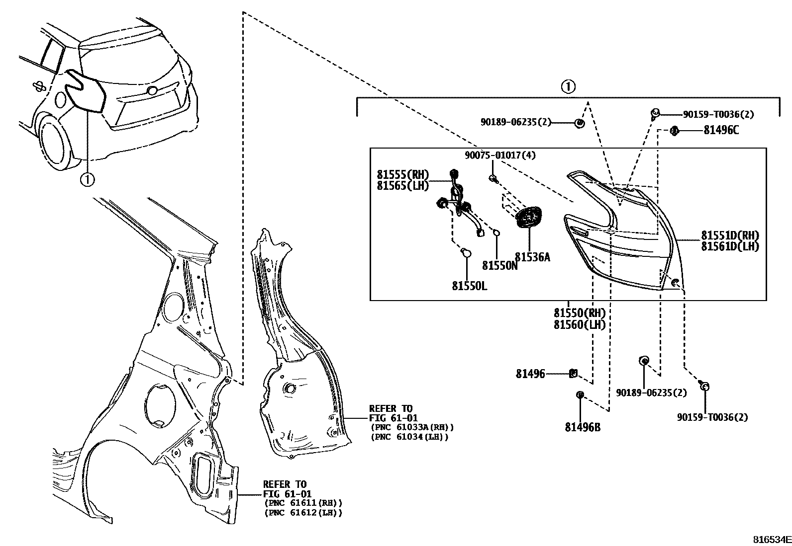 8111 — REAR COMBINATION LAMP