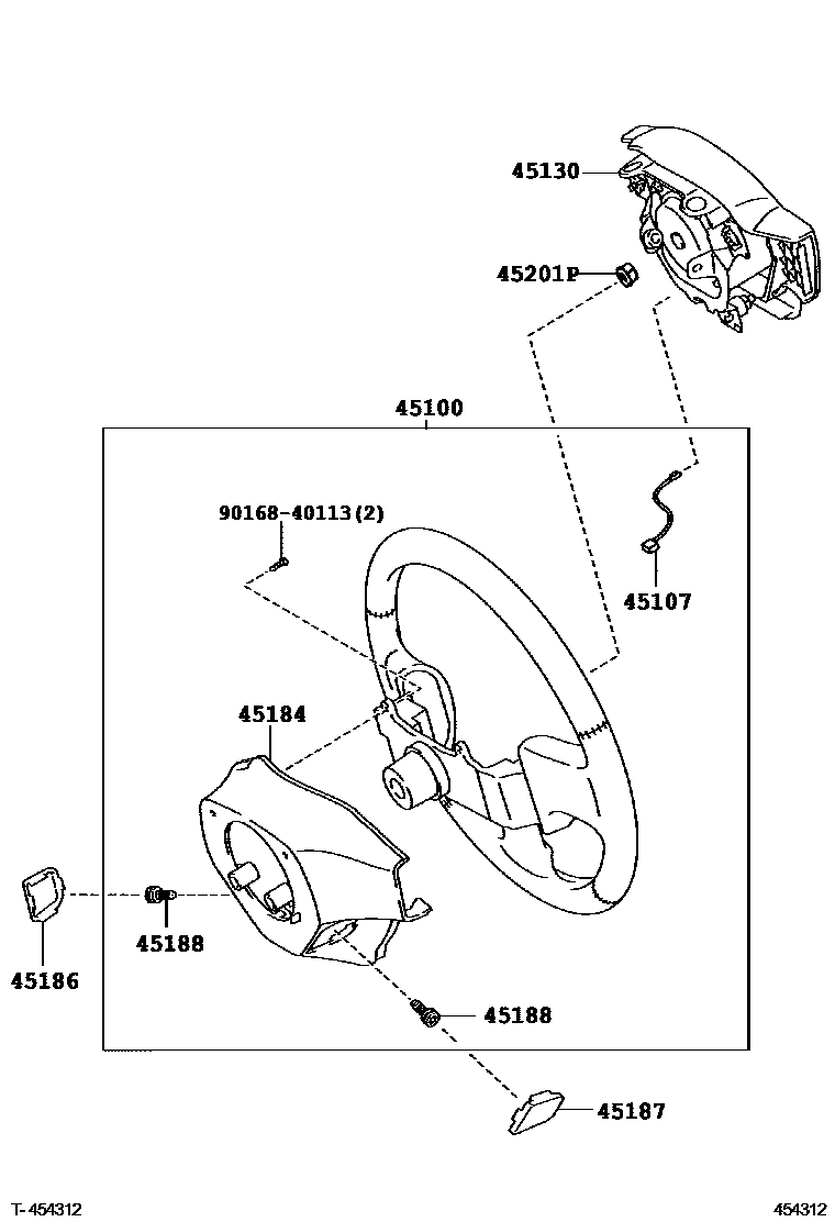 4504 — STEERING WHEEL