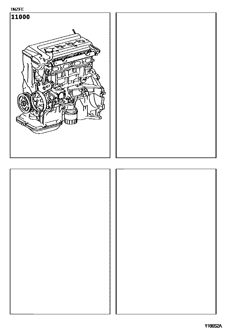 1101 — PARTIAL ENGINE ASSEMBLY