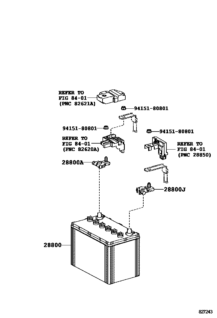 8201 — BATTERY & BATTERY CABLE