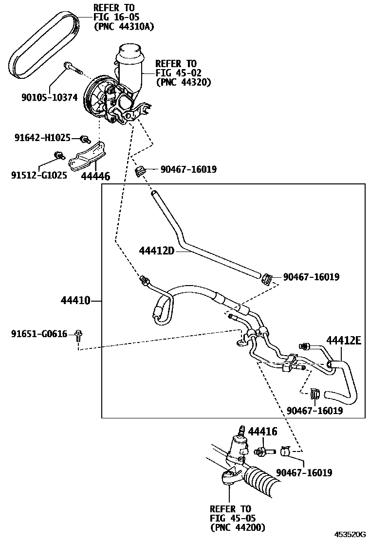 4503 — POWER STEERING TUBE