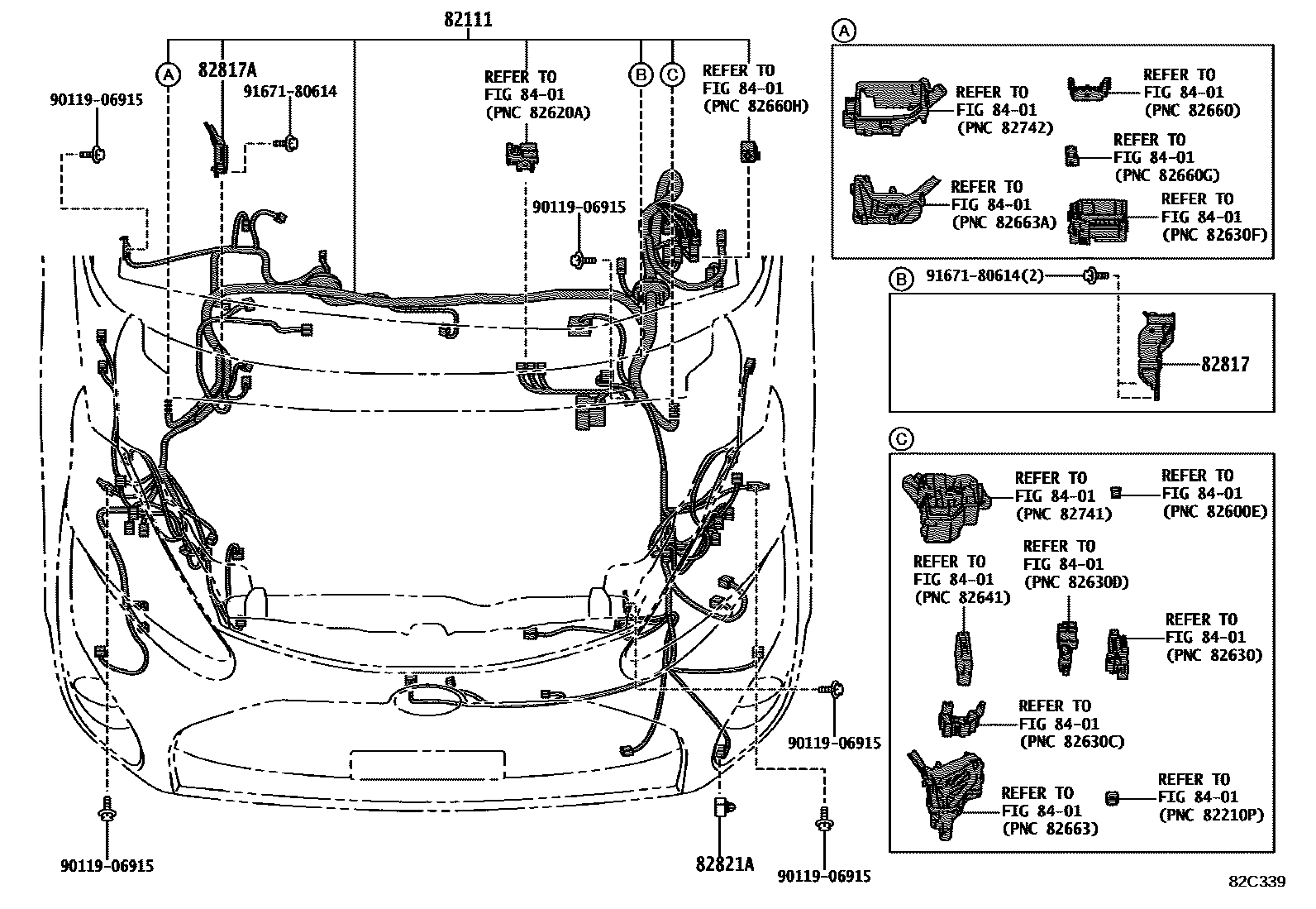 8202 — WIRING & CLAMP