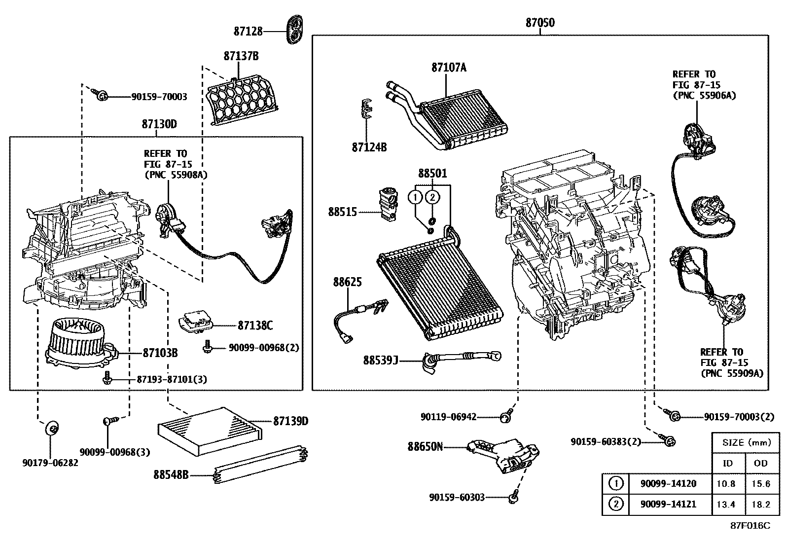8714 — HEATING & AIR CONDITIONING - COOLER UNIT