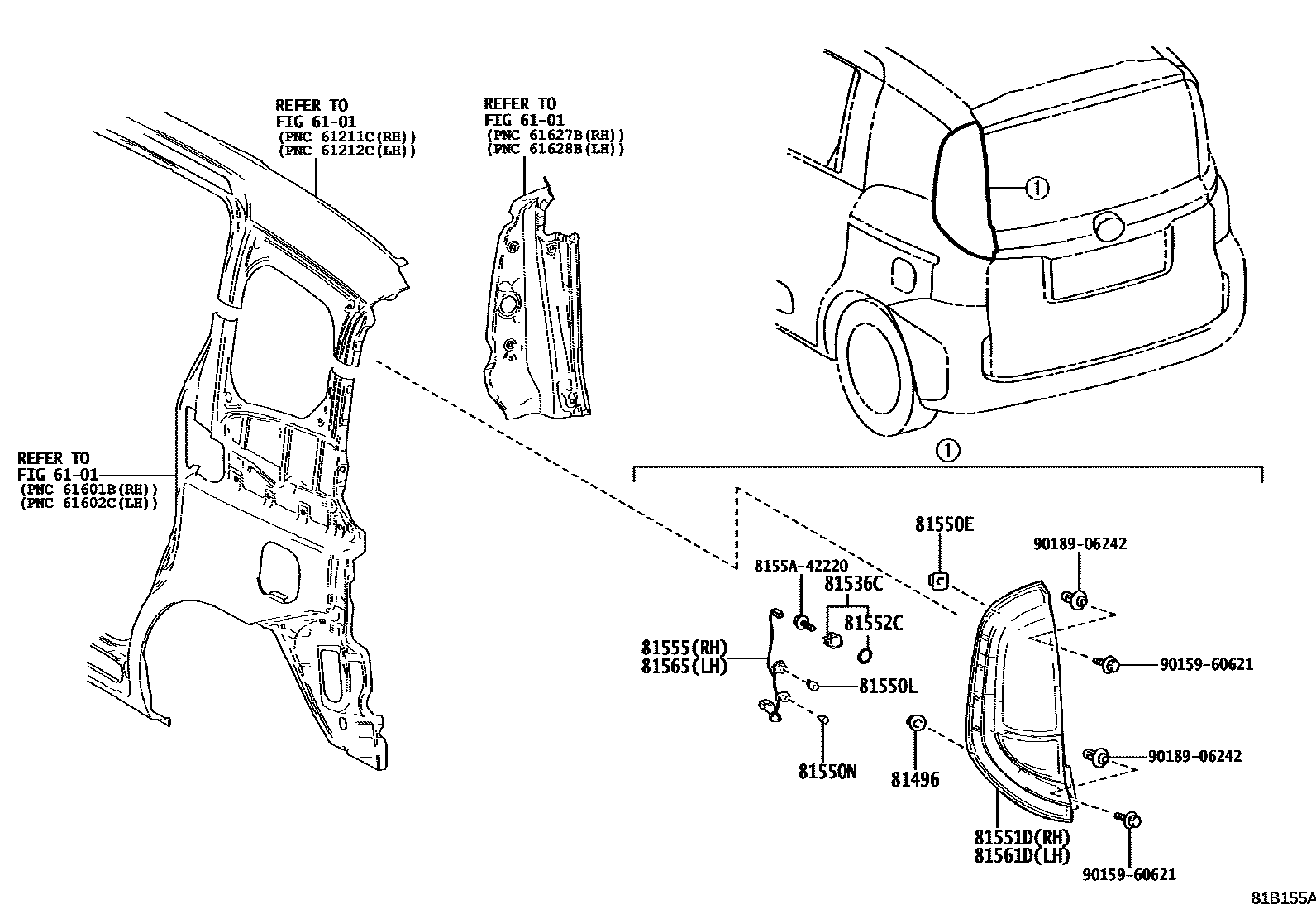 8111 — REAR COMBINATION LAMP
