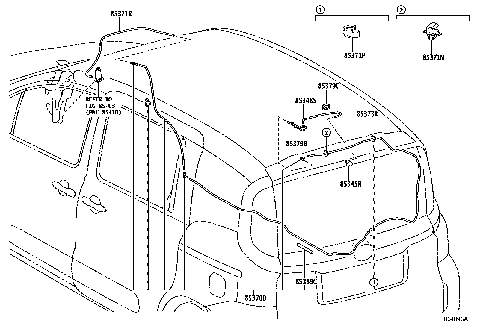 8504 — REAR WASHER