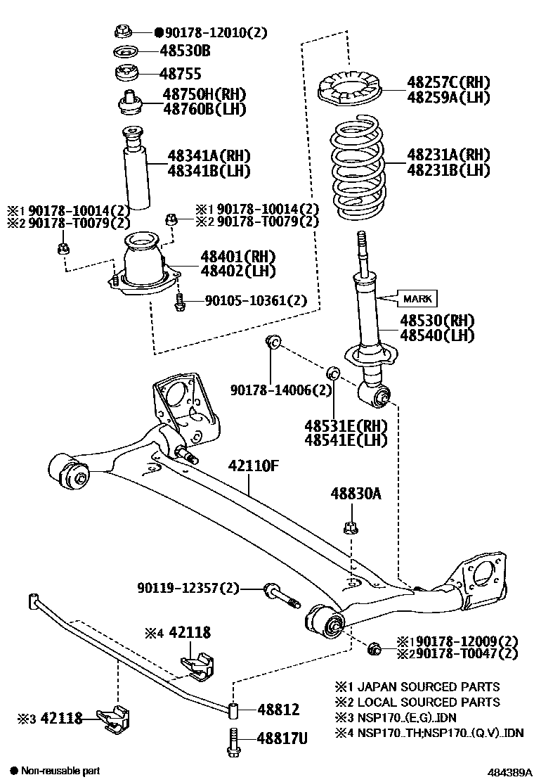4804 — REAR SPRING & SHOCK ABSORBER