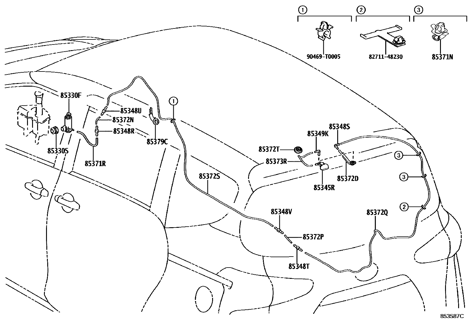 8504 — REAR WASHER