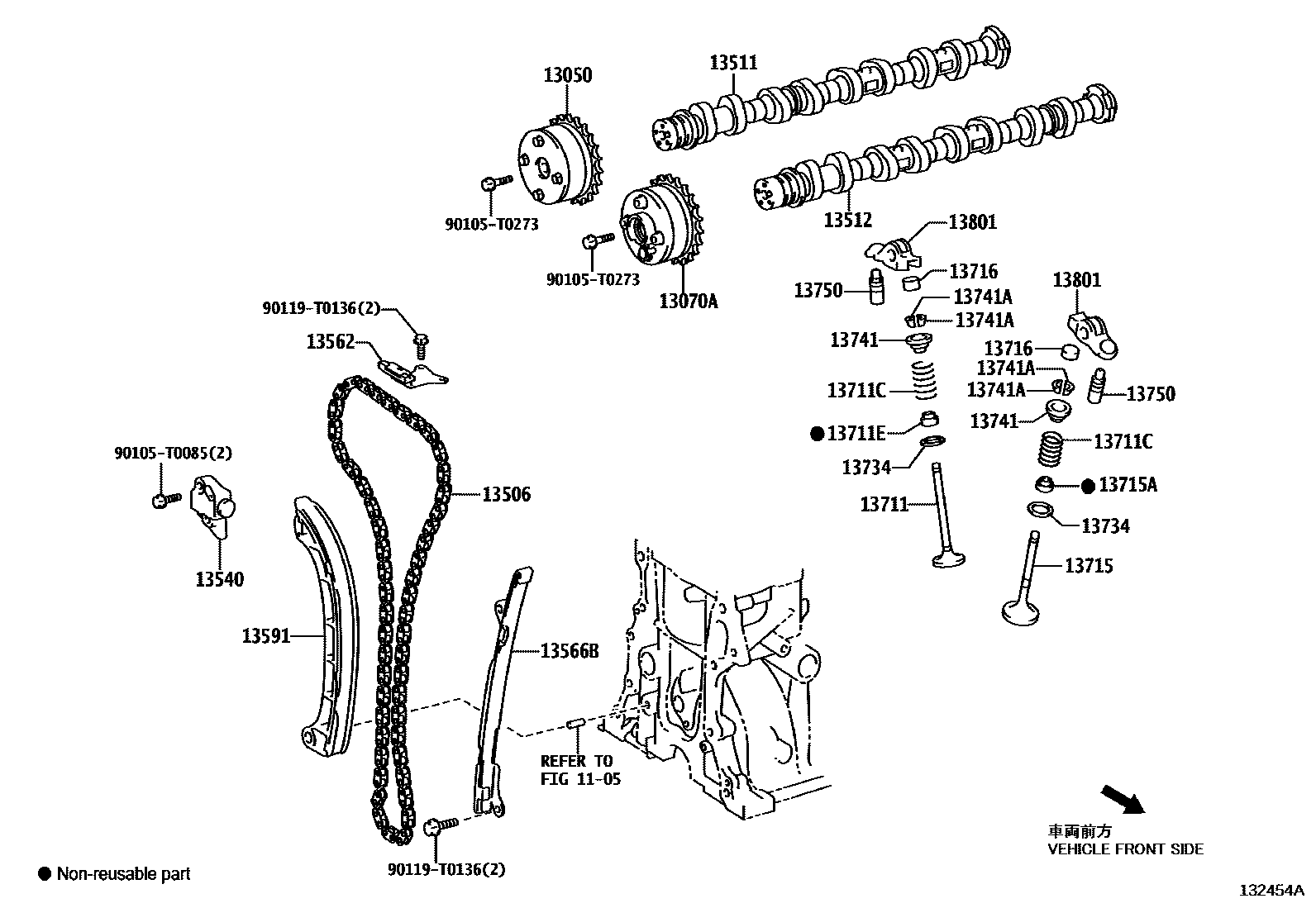 1302 — CAMSHAFT & VALVE