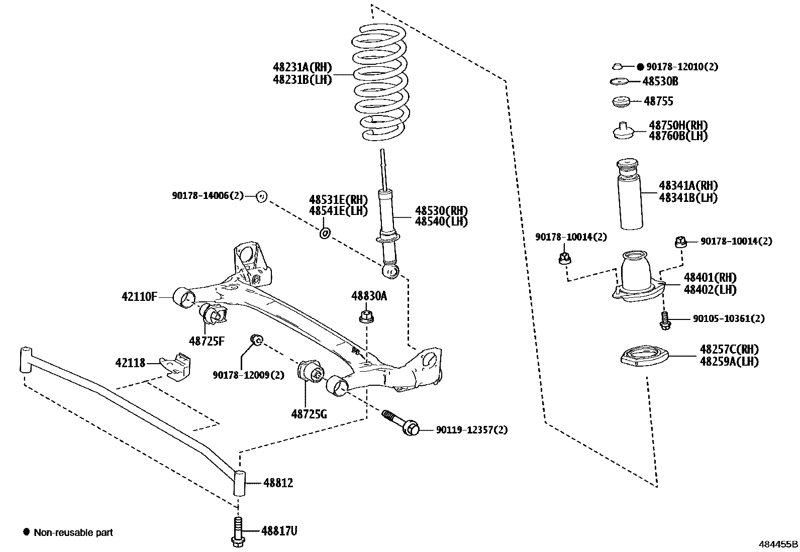 4804 — REAR SPRING & SHOCK ABSORBER