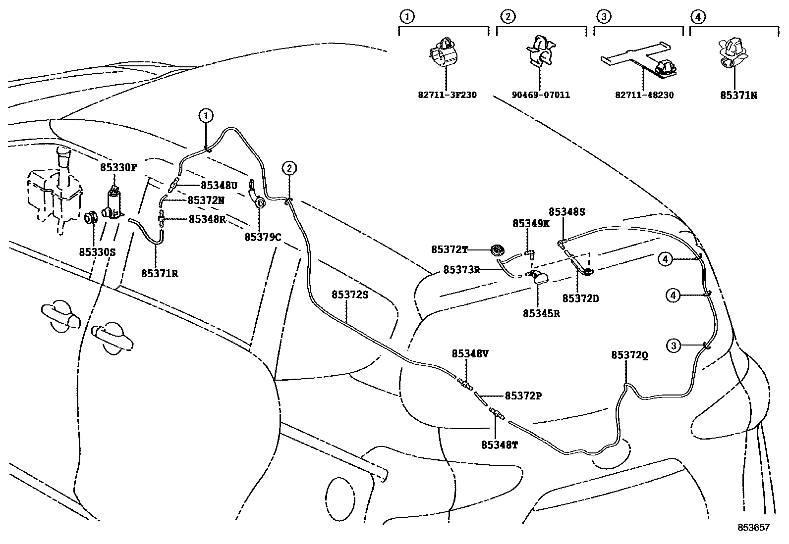 8504 — REAR WASHER
