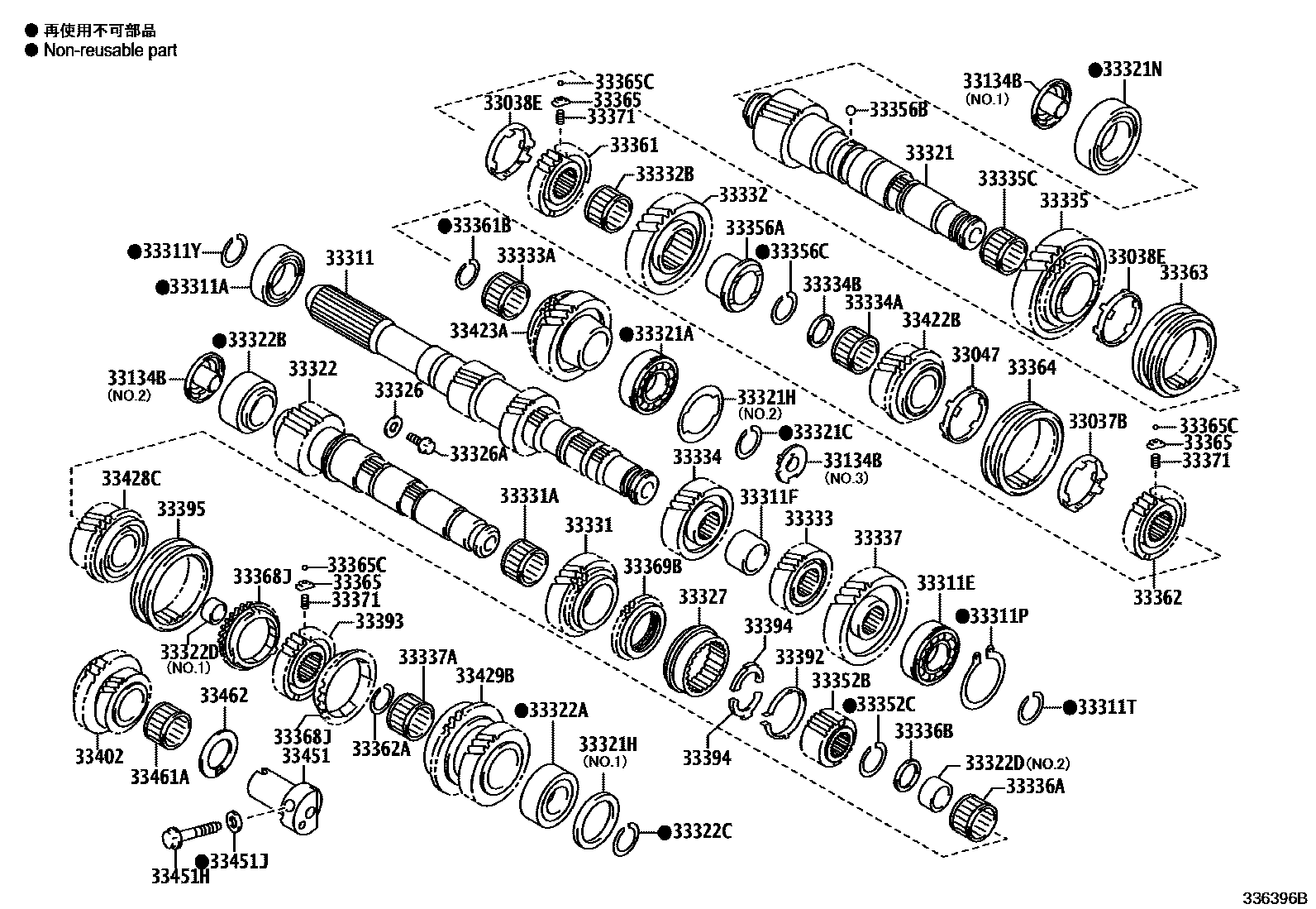3305 — TRANSMISSION GEAR (MTM)