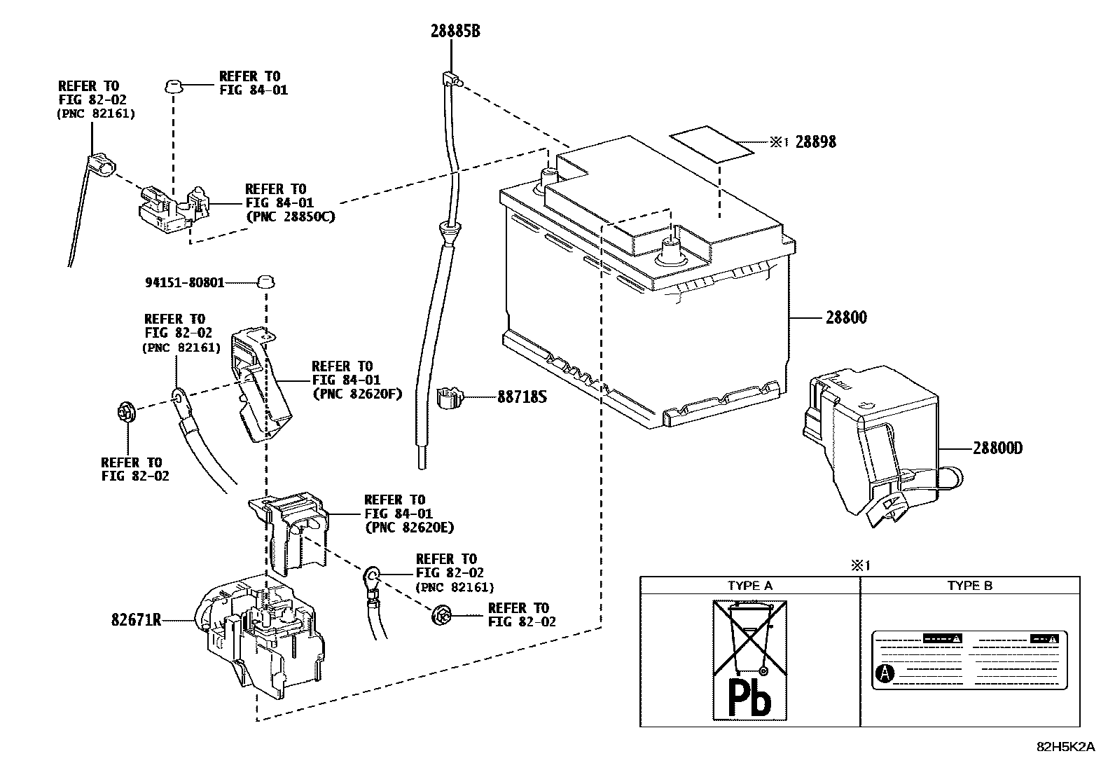 8201 — BATTERY & BATTERY CABLE